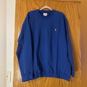 Infrathin Avocado Blue Crewneck Sweatshirt - NWOT - Size XL